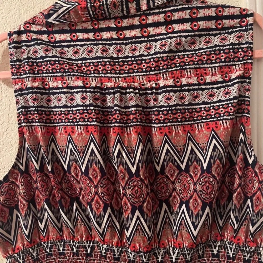 Plus Size Womens western look sleeveless dress size 3X pre-owned